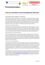 19.03.2025 | Altes Haus, neues Besitzer: Diese Sanierungspflichten haben Erben