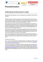 26.05.2025 | Mit Wärmepumpe die Wohnung kühlen