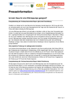 08.10.2024 | Ist mein Haus für eine Wärmepumpe geeignet?