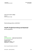 Eingriffsermittlung Text